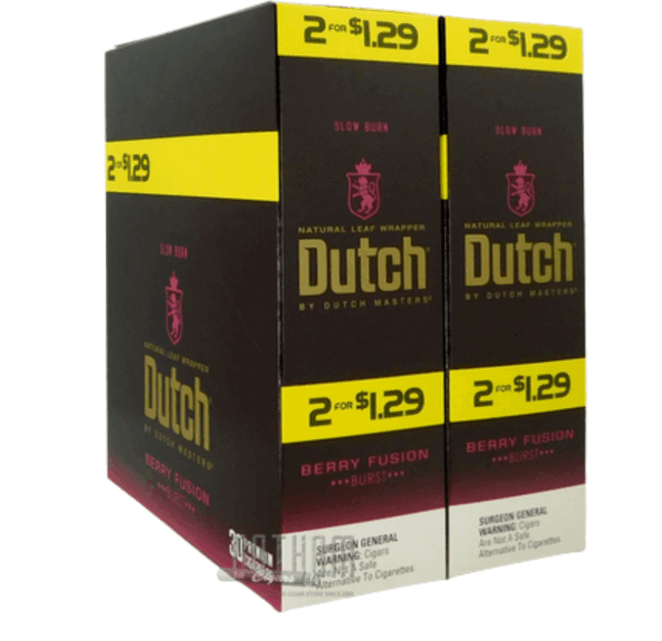 DUTCH MASTERS 2/$1.29  BERRY FUSION