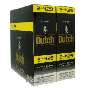 DUTCH MASTERS 2/$1.29 BLEND SILVER
