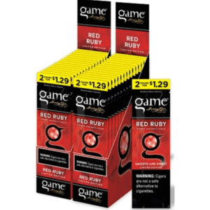 GAME 30CT 2/$1.29 RUBY RED