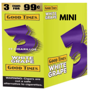 GOOD TIMES MINI 15CT 3/$.99 WHITE GRAPE