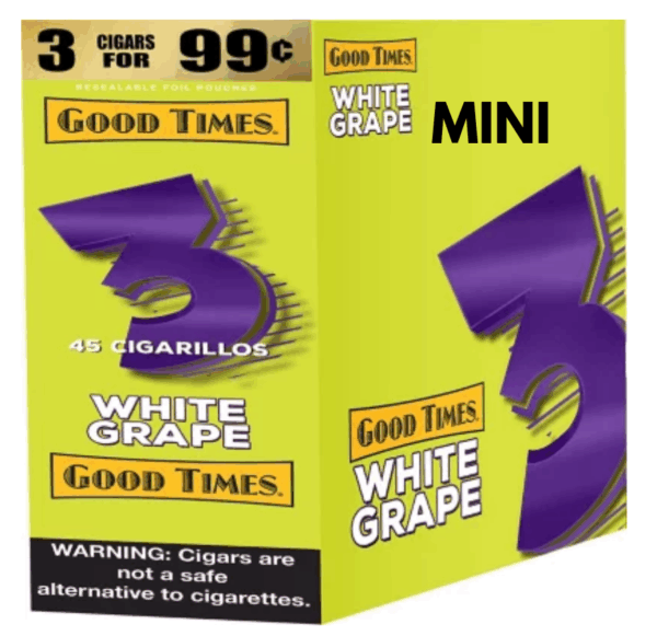 GOOD TIMES MINI 15CT 3/$.99 WHITE GRAPE