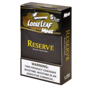 LOOSE LEAF MINI 8CT RESERVE (BLACK EDITION)
