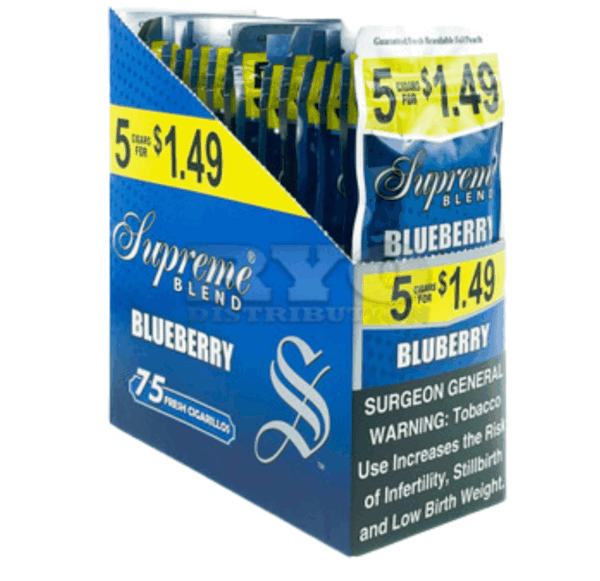 SUPREME 5/$1.49 BLUEBERRY