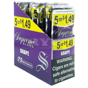 SUPREME 5/$1.49 GRAPE