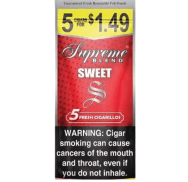 SUPREME 5/$1.49 SWEET