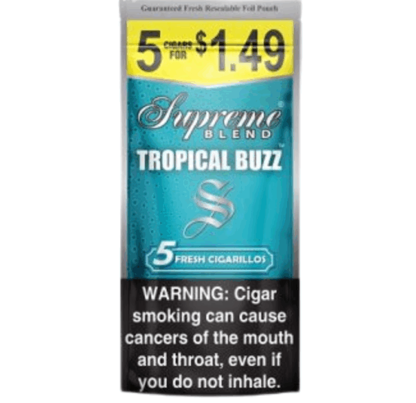 SUPREME 5/$1.49 TROPICAL BUZ