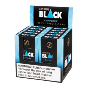 DJARUM BLACK FILTER 10/12CT SAPPHIRE