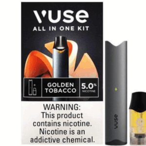 VUSE ALTO ALL IN ONE 5CT SILVER KIT GOLDEN TOBACCO 5%