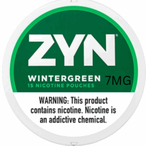 ZYN NICOTINE POUCH 7MG 5CT WINTERGREEN
