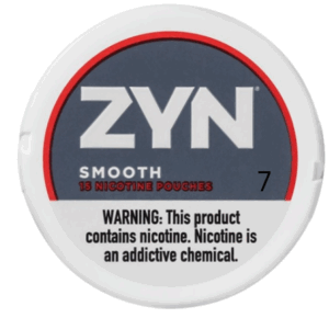 ZYN NICOTINE POUCH 7MG 5CT SMOOTH