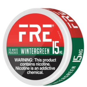 FRE NICOTINE POUCH 15MG 5CT WINTERGREEN
