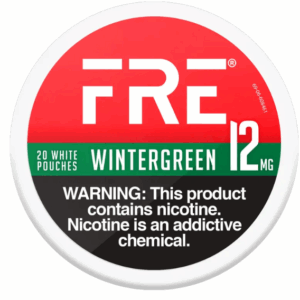 FRE NICOTINE POUCH 12MG 5CT WINTERGREEN