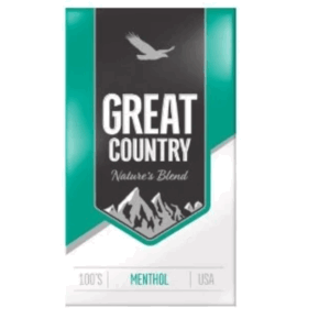 GREAT COUNTRY BOX 100 MENTHOL