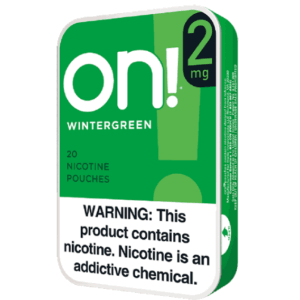 ON! NICOTINE 2MG 5CT POUCH WINTERGREEN