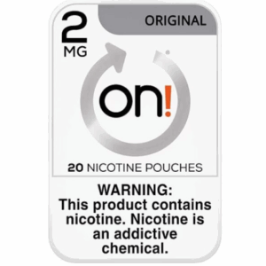 ON! NICOTINE 2MG 5CT POUCH ORIGINAL