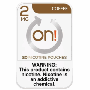 ON! NICOTINE 2MG 5CT POUCH COFFEE