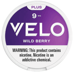 VELO PLUS NICOTINE POUCH 9MG 5CT WILD BERRY