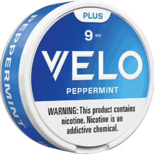 VELO PLUS NICOTINE POUCH 9MG 5CT PEPPERMINT