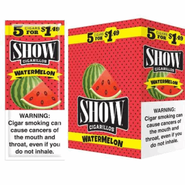SHOW 15CT 5/$1.49 WATERMELON