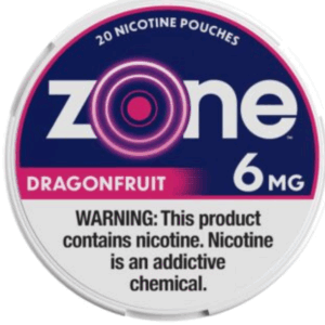 ZONE NICOTINE POUCH 6MG 5CT DRAGONFRUIT