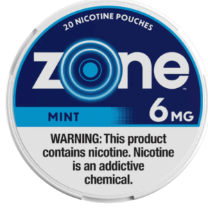 ZONE NICOTINE POUCH 6MG 5CT MINT
