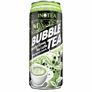 IN-0-TEA BUBBLE 12PK-16OZ MATCHA GREEN TEA LATTE