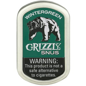 GRIZZLY SNUS SPITFREE WINTERGREEN