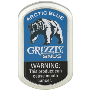 GRIZZLY SNUS SPITFREE ARTIC BLUE