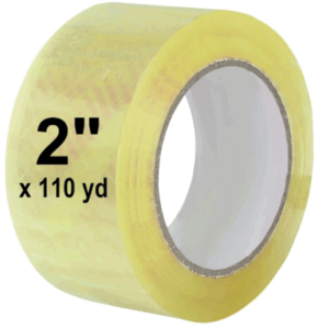 TAPE CLEAR 2" 110 YARD 6CT