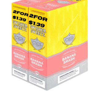 SWISHER 2/$1.39 30CT BANANA SMASH