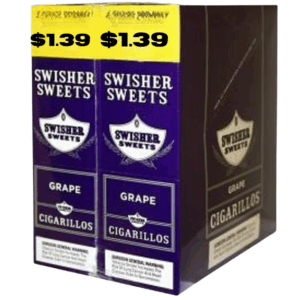 SWISHER 2/$1.39 30CT GRAPE
