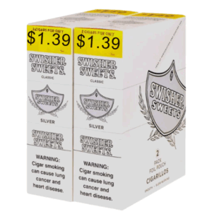 SWISHER 2/$1.39 30CT SILVER