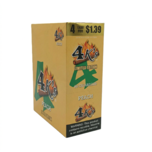 4K'S 15CT 4/$1.39 PEACH