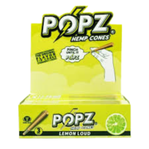 POPZ 12CT KING SIZE LEMON LOUD
