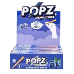 POPZ 12CT KING SIZE BLUEBERRY BURST