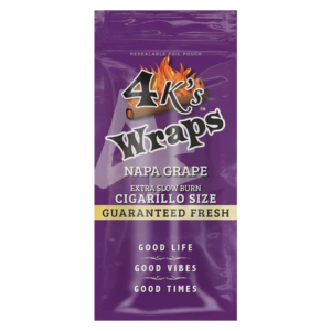 4K'S WRAP 4/25CT NAPA GRAPE
