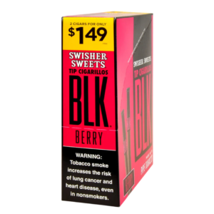 SWISHER BLK 15CT 2/$1.49 BERRY