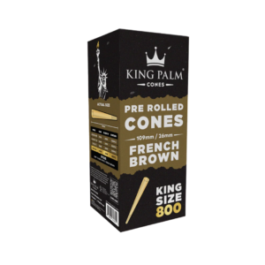 KING PALM 800CT KING SIZE BROWN