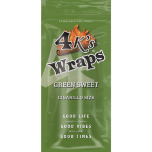 4K'S WRAP 4/25CT GREEN SWEET