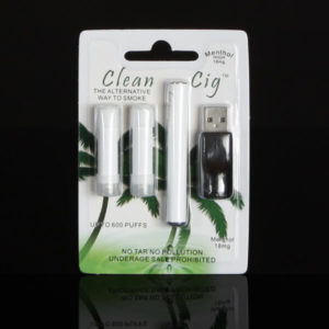 CLEAN CIG STARTING KIT MENTHOL
