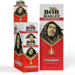 BOB MARLEY WRAP 25CT STRAWBERRY