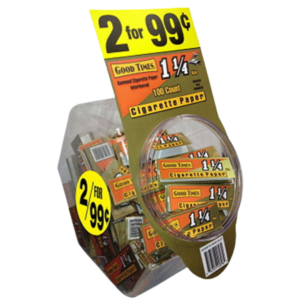 GOOD TIMES PAPER 100CT 2/$.99 1.25