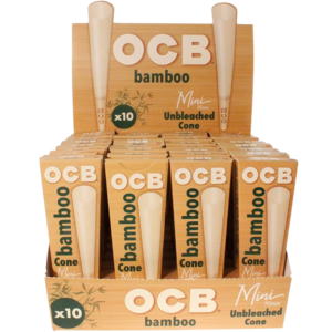 OCB CONES ORGANIC BAMBOO X10 MINI