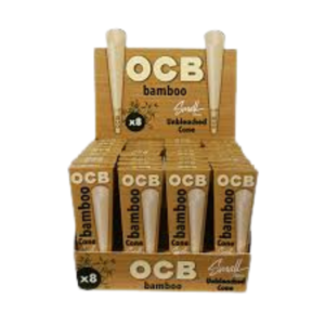 OCB CONES ORGANIC BAMBOO X8 SMALL