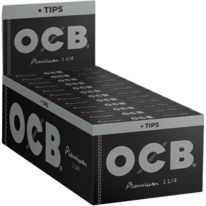 OCB PAPER W/TIP 24CT 1.25" PREMIUM