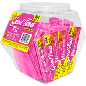 GOOD TIMES 25CT JAR $.99 1.25 STRAWBERRY