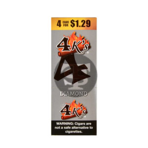 4K'S 15CT 4/$1.29 DIAMOND
